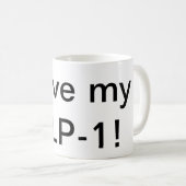 I Liebe meines GLP-1 Kaffeetasse (VorderseiteRechts)