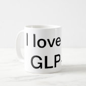 I Liebe meines GLP-1 Kaffeetasse (Vorderseite Links)