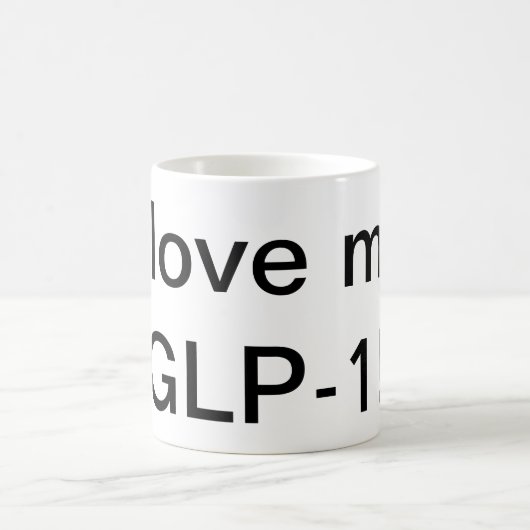 I Liebe meines GLP-1 Kaffeetasse (Mittel)
