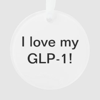 I Liebe meines GLP-1 Ornament