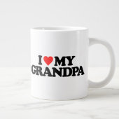 I LIEBE MEINES GRANDPA Jumbo-Tasse (Rechts)