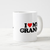 I LIEBE MEINES GRANDS Jumbo-Tasse (Vorderseite Rechts)