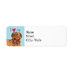 I Liebe meines Hogue de Bordeaux