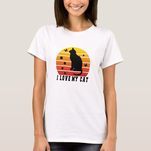 I LIEBE MEINES KATZSONNENS T-Shirt (Vorderseite)