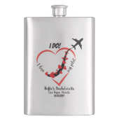 I. Liebe meines Piloten, Wochenende in Bachelorett Flachmann (Vorderseite)