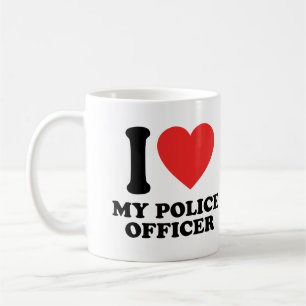 I Liebe meines Polizeibeamten Kaffeetasse