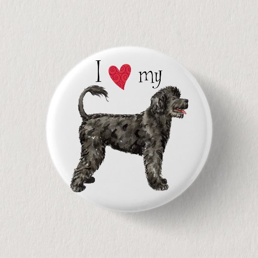 I Liebe meines PWD Button (Vorderseite)