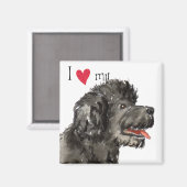 I Liebe meines PWD Magnet (Vorderseite/Rückseite)