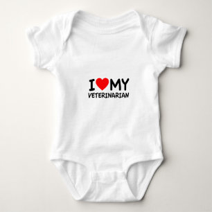 I Liebe meines Tierarztes Baby Strampler
