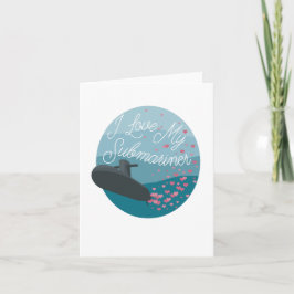 I Liebe meines U-Boots - Karte