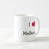 I Liebe Melbourne Kaffeetasse (VorderseiteRechts)