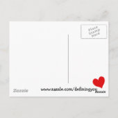 I Liebe Melbourne Postkarte (Rückseite)