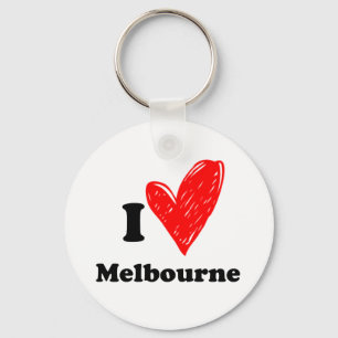 I Liebe Melbourne Schlüsselanhänger