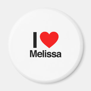 i Liebe melissa Magnet