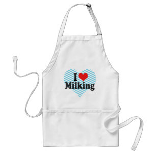 I Liebe-Melken Schürze