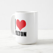 I Liebe Melton Kaffeetasse (Vorderseite Links)
