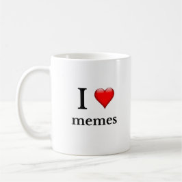 I Liebe Meme Kaffeetasse