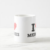I Liebe Memphis Kaffeetasse (Mittel)