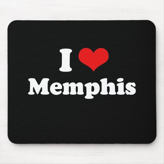 I LIEBE MEMPHIS MOUSEPAD (Vorne)