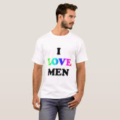I Liebe Men T-Shirt (Vorne ganz)