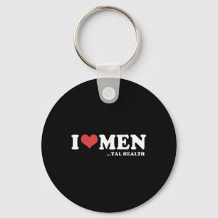I Liebe Men-tal Health Funny Mental Health Awarene Schlüsselanhänger