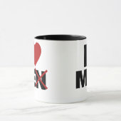 I Liebe Men Tasse (Zentrum)