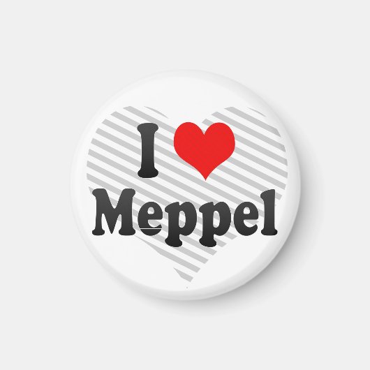 I Liebe Meppel, Niederlande Magnet (Vorne)