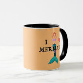I Liebe Mermaids Design - Combo-Tasse Tasse (VorderseiteRechts)