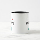 I Liebe Mermaids Design - Combo-Tasse Tasse (Zentrum)