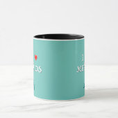 I Liebe Mermaids Design - Combo-Tasse Tasse (Zentrum)