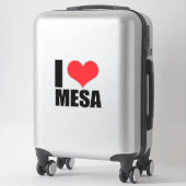 I Liebe Mesa Aufkleber (Koffer)