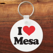 I Liebe Mesa Schlüsselanhänger (Vorderseite)
