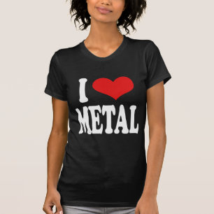 I Liebe-Metall T-Shirt