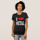 I Liebe-Metall T-Shirt (Vorne ganz)
