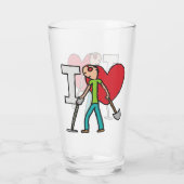 I Liebe Metalldetektion Glas (Rückseite)