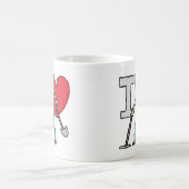 I Liebe Metalldetektion Kaffeetasse (Mittel)