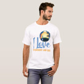 I Liebe Meteorologe T-Shirt (Vorne ganz)