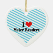 I Liebe-Meter-Leser Keramikornament (Hinten)