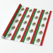i Liebe mexico - mexikanische Flagge Geschenkpapier (Ungerollt)