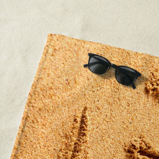 I Liebe Mexico Summer Custom Beach Handtuch (Beispiel)