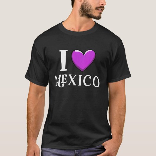 I. Liebe Mexiko 14 T-Shirt (Vorderseite)