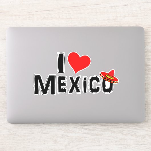 I Liebe Mexiko Aufkleber (Computer)