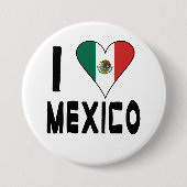 I Liebe Mexiko Button (Vorderseite)