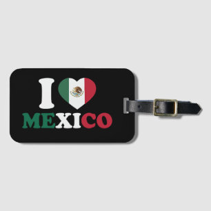 I Liebe Mexiko Gepäckanhänger