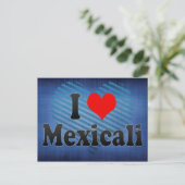 I Liebe Mexiko Postkarte (Stehend Vorderseite)