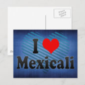 I Liebe Mexiko Postkarte (Vorne/Hinten)
