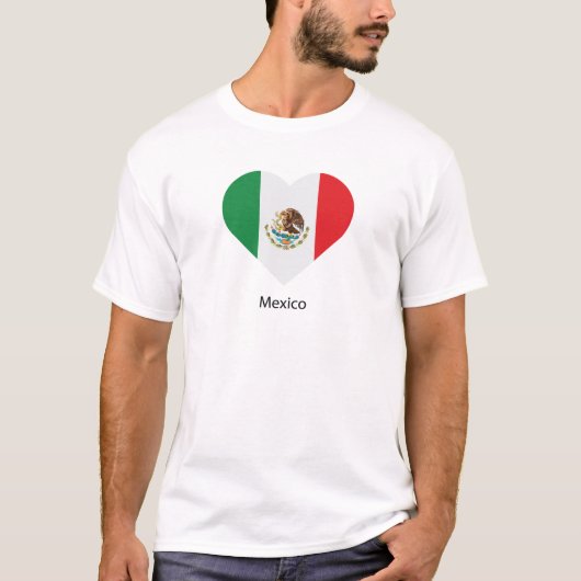 I Liebe Mexiko T-Shirt (Vorderseite)