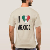 I Liebe Mexiko T-Shirt (Rückseite)