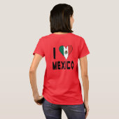 I Liebe Mexiko T-Shirt (Schwarz voll)