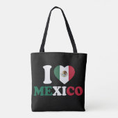 I Liebe Mexiko Tasche (Rückseite)